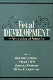 Fetal Development: A Psychobiological Perspective book cover