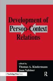Development of Person-context Relations book cover