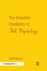 The Scientific Credibility of Folk Psychology book cover