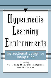 Hypermedia Learning Environments: Instructional Design and Integration book cover