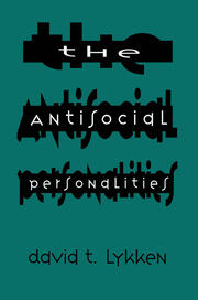 The Antisocial Personalities book cover