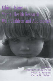 Ethical Issues in Mental Health Research With Children and Adolescents book cover