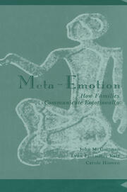 Meta-Emotion: How Families Communicate Emotionally book cover