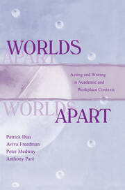Worlds Apart: Acting and Writing in Academic and Workplace Contexts book cover