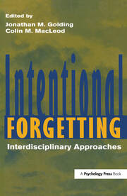 Intentional Forgetting: Interdisciplinary Approaches book cover