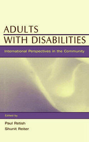 Adults With Disabilities: international Perspectives in the Community book cover