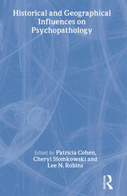 Historical and Geographical Influences on Psychopathology book cover