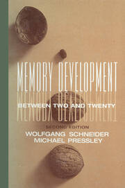 Memory Development Between Two and Twenty book cover