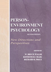 Person-Environment Psychology: New Directions and Perspectives book cover