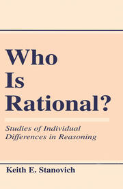 Who Is Rational?: Studies of individual Differences in Reasoning book cover