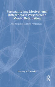 Personality and Motivational Differences in Persons With Mental Retardation book cover