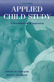 Applied Child Study: A Developmental Approach book cover
