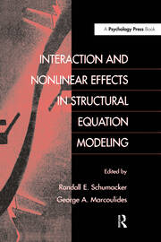 Interaction and Nonlinear Effects in Structural Equation Modeling book cover