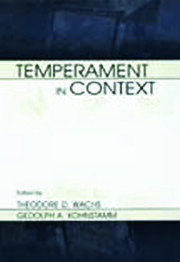 Temperament in Context book cover