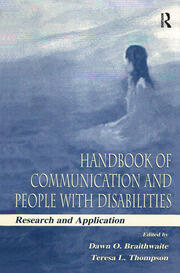 Handbook of Communication and People With Disabilities: Research and Application book cover
