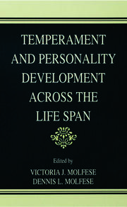 Temperament and Personality Development Across the Life Span book cover