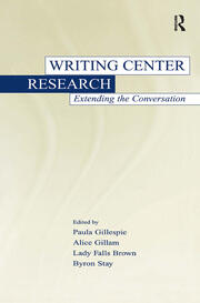 Writing Center Research: Extending the Conversation book cover