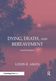 Dying, Death, and Bereavement book cover