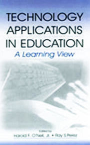 Technology Applications in Education: A Learning View book cover