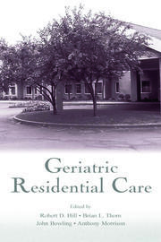 Geriatric Residential Care book cover