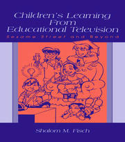 Children's Learning From Educational Television: Sesame Street and Beyond book cover