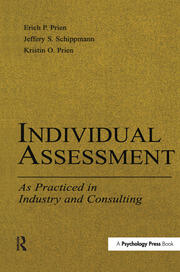 Individual Assessment: As Practiced in Industry and Consulting book cover