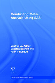 Conducting Meta-Analysis Using SAS book cover