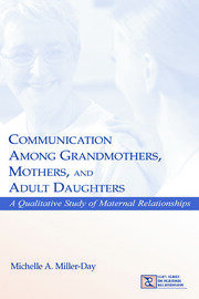 Communication Among Grandmothers, Mothers, and Adult Daughters: A Qualitative Study of Maternal Relationships book cover