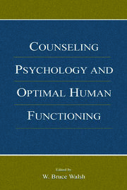 Counseling Psychology and Optimal Human Functioning book cover