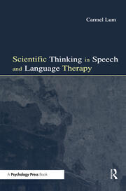 Scientific Thinking in Speech and Language Therapy book cover