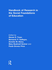 Handbook of Research in the Social Foundations of Education book cover
