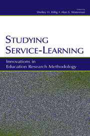 Studying Service-Learning: Innovations in Education Research Methodology book cover