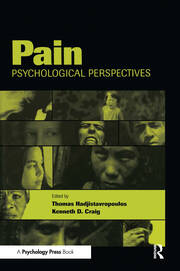 Pain: Psychological Perspectives book cover