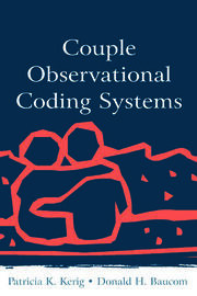 Couple Observational Coding Systems book cover