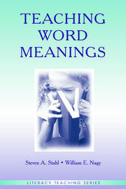 Teaching Word Meanings book cover