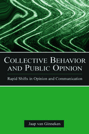 Collective Behavior and Public Opinion: Rapid Shifts in Opinion and Communication book cover