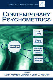 Contemporary Psychometrics book cover