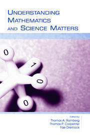 Understanding Mathematics and Science Matters book cover