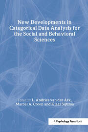 New Developments in Categorical Data Analysis for the Social and Behavioral Sciences book cover