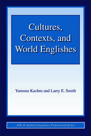 Cultures, Contexts, and World Englishes book cover