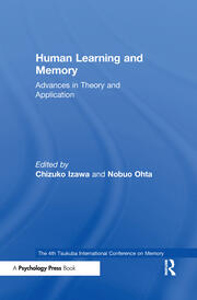 Human Learning and Memory: Advances in Theory and Applications: The 4th Tsukuba International Conference on Memory book cover