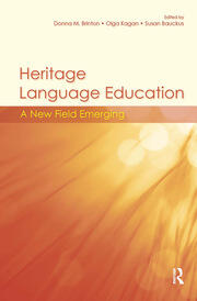 Heritage Language Education: A New Field Emerging book cover