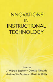 Innovations in Instructional Technology: Essays in Honor of M. David Merrill book cover