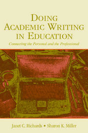 Doing Academic Writing in Education: Connecting the Personal and the Professional book cover