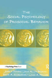 The Social Psychology of Prosocial Behavior book cover