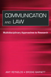 Communication and Law: Multidisciplinary Approaches to Research book cover