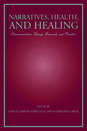 Narratives, Health, and Healing: Communication Theory, Research, and Practice book cover