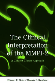 The Clinical Interpretation of MMPI-2: A Content Cluster Approach book cover