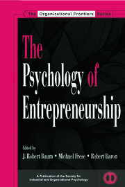 The Psychology of Entrepreneurship book cover
