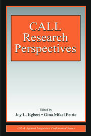 CALL Research Perspectives book cover